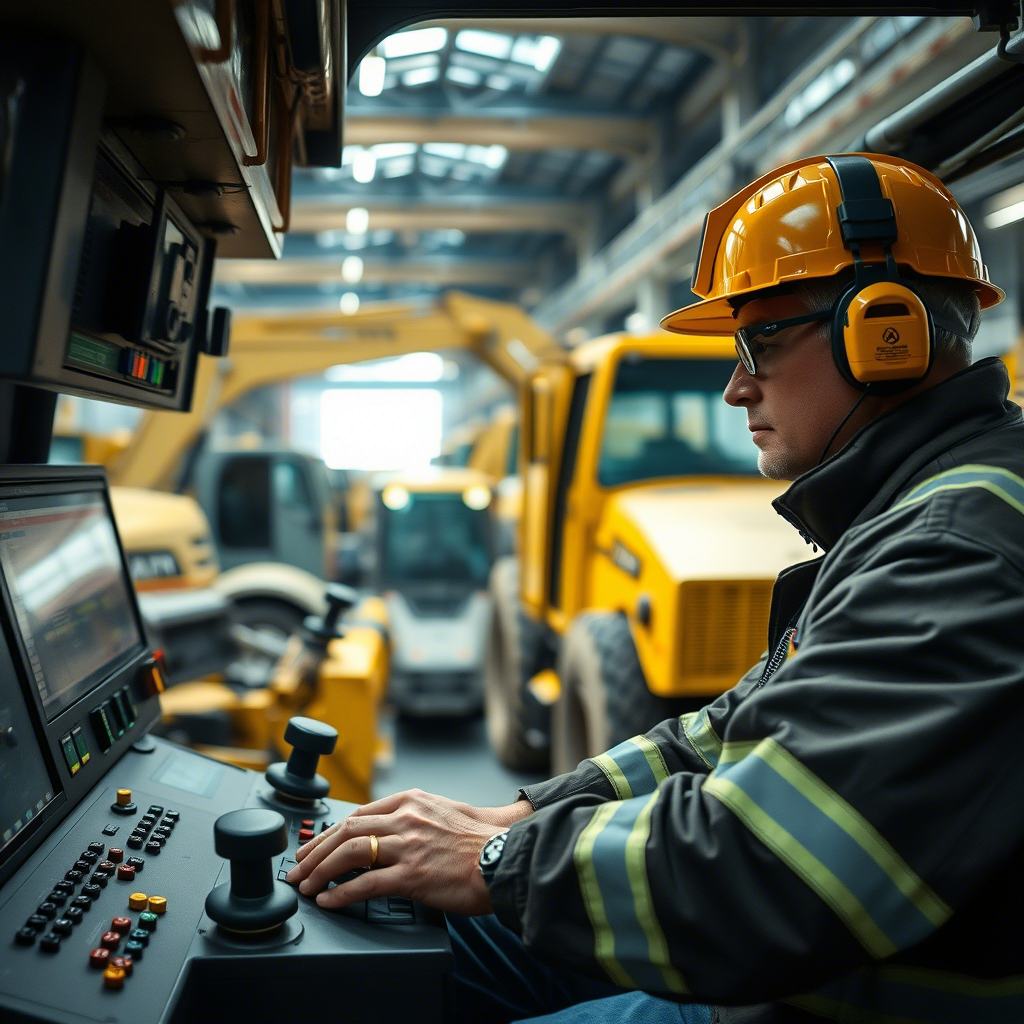 Maskinfører/Sjåføring in Modern Industries